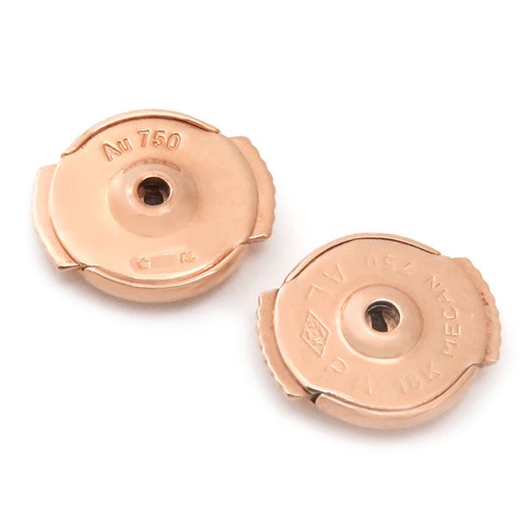 カルティエ Cartier ピアス ダムール ダイヤモンド K18PG ピンク  