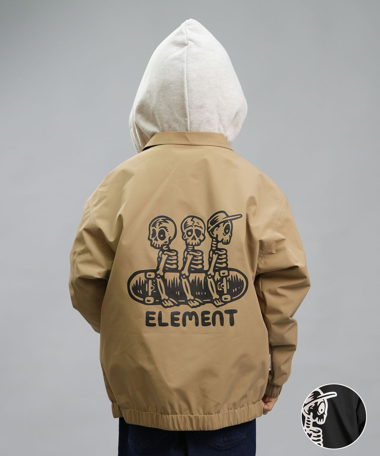【ムラスポ公式】新品 ELEMENT エレメント ジャケット キッズ アウター コーチジャケット TIMBER 3 COACH JACKET YOUTH BE026-767