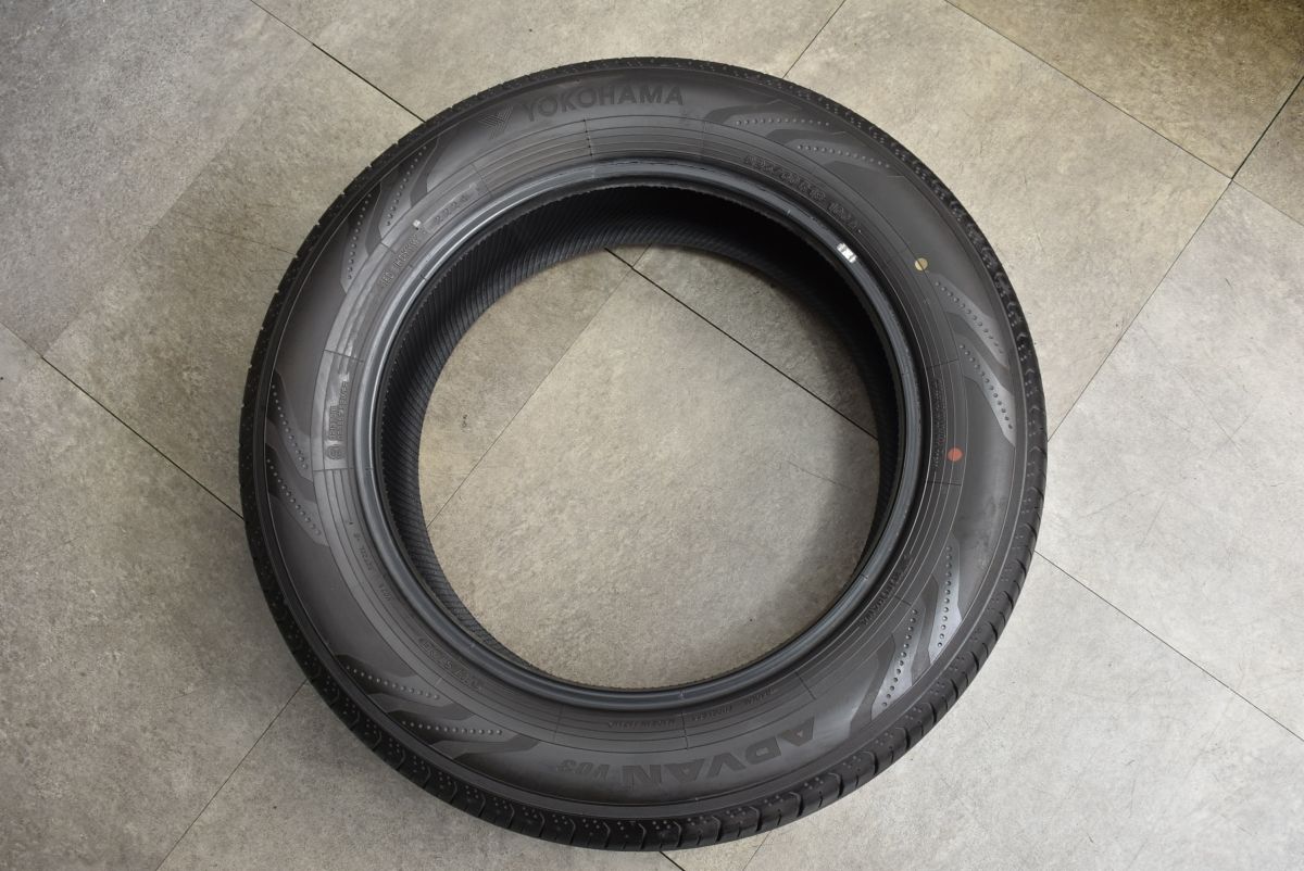 2024年製 バリ溝】ヨコハマ アドバン V03 225/60R18 4本セット NX