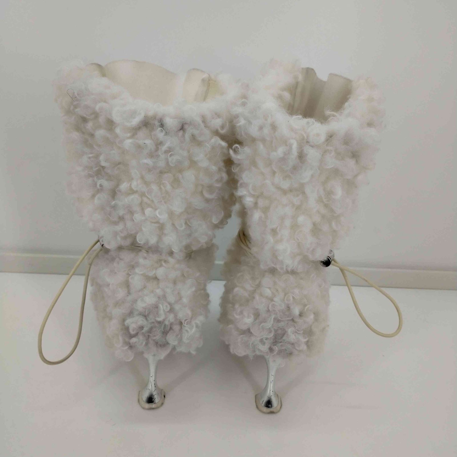 MELT THE LADY チャンキーファーショートブーツ メルトザレディ Melt the lady チャンキーファーショートブーツ