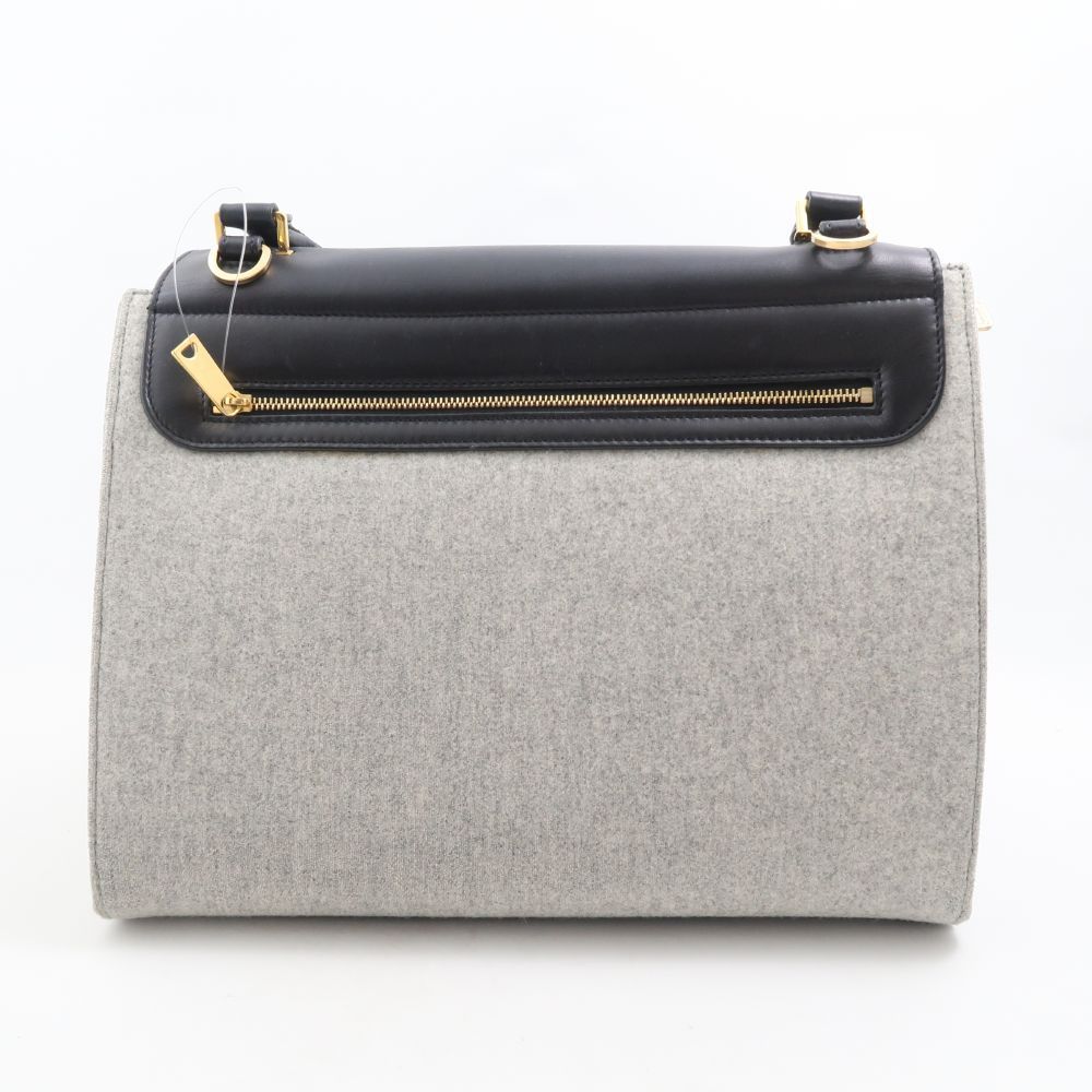 初回限定お試し価格】 人気の春夏 - CELINE 美品 ウール レザー