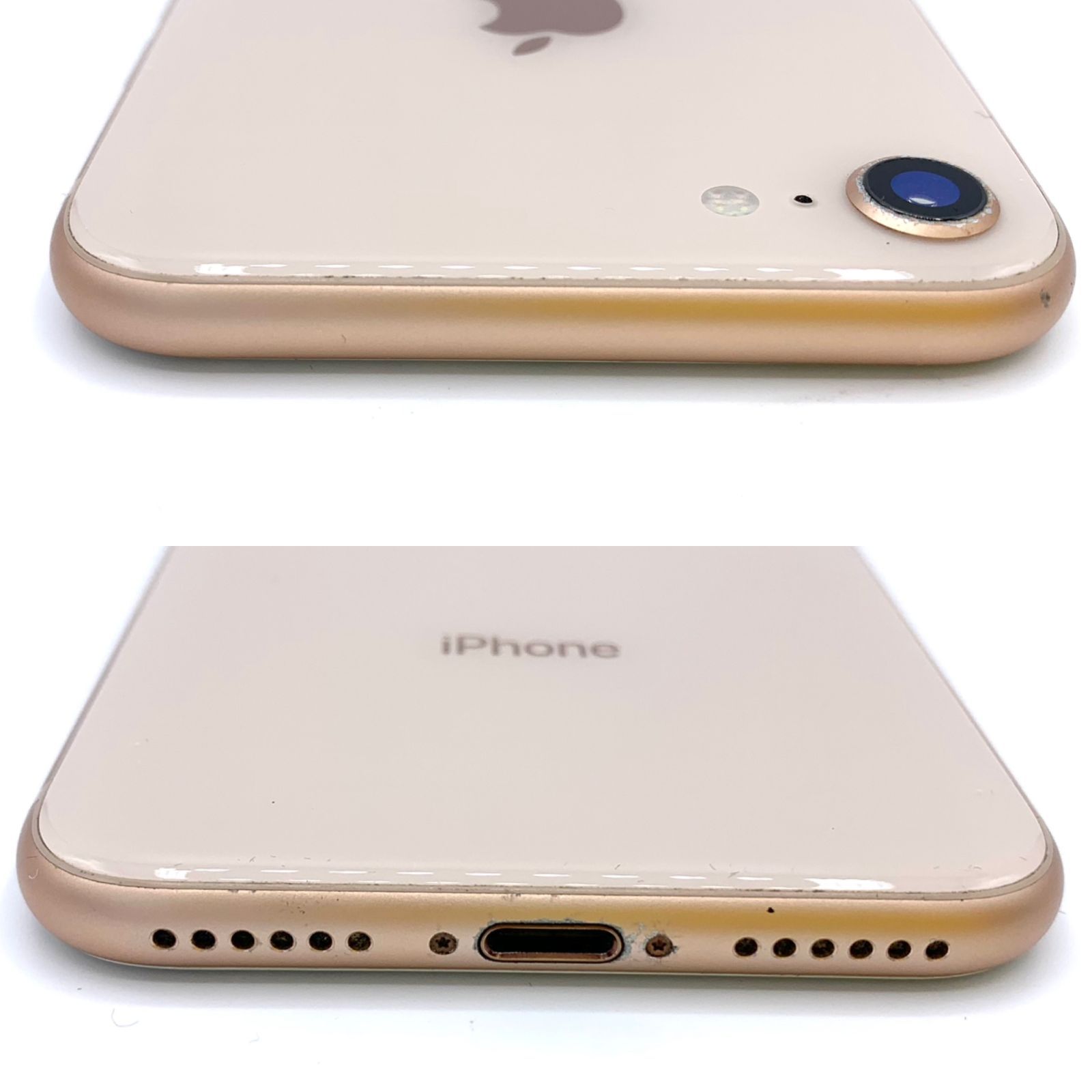 iPhone8 64GB ゴールド　ジャンク品 iPhone - アップル iPhone8 64GB ゴールド SIMフリージャンクの