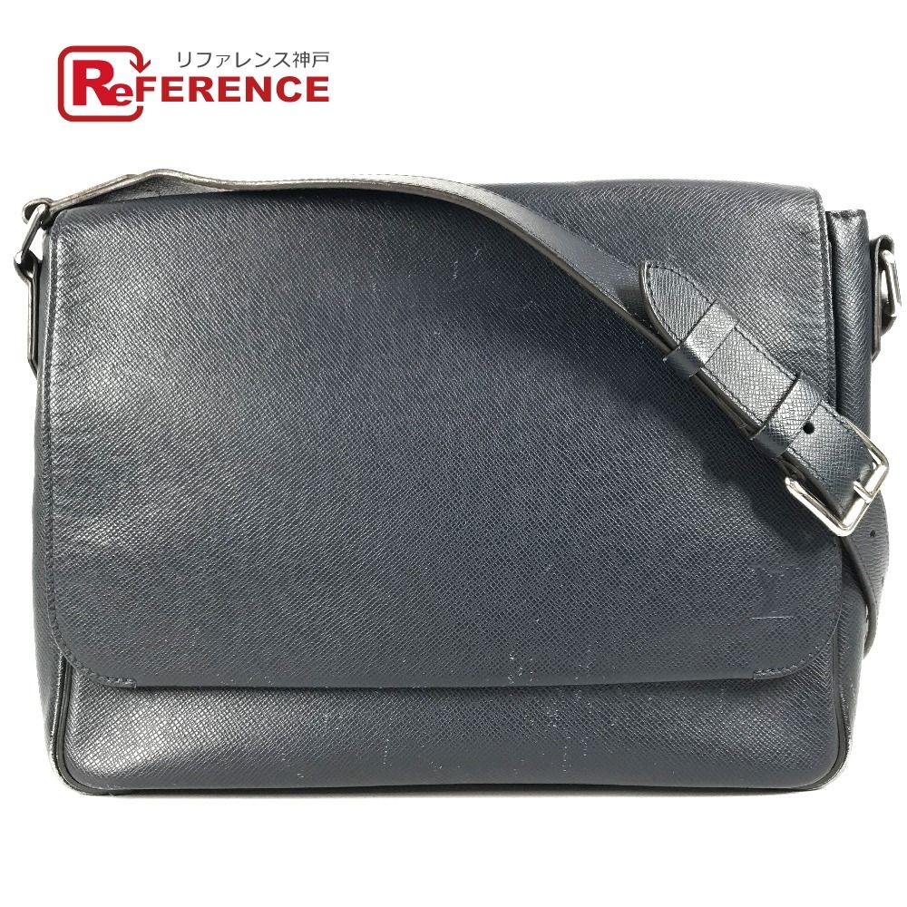 美品 ルイヴィトン タイガ ロマンMM ボレアル M32624 ショルダーバッグ 中古 ルイヴィトン LOUIS VUITTON タイガ ロマンMM ボレアル