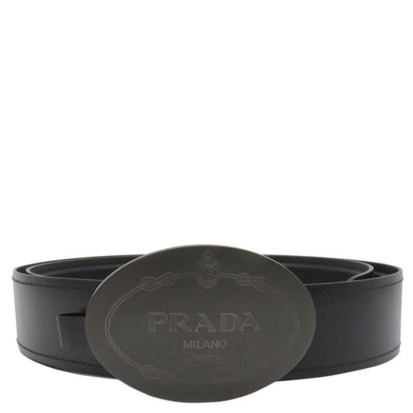 PRADA サフィアーノ ベルト 85 新品 - ベルト