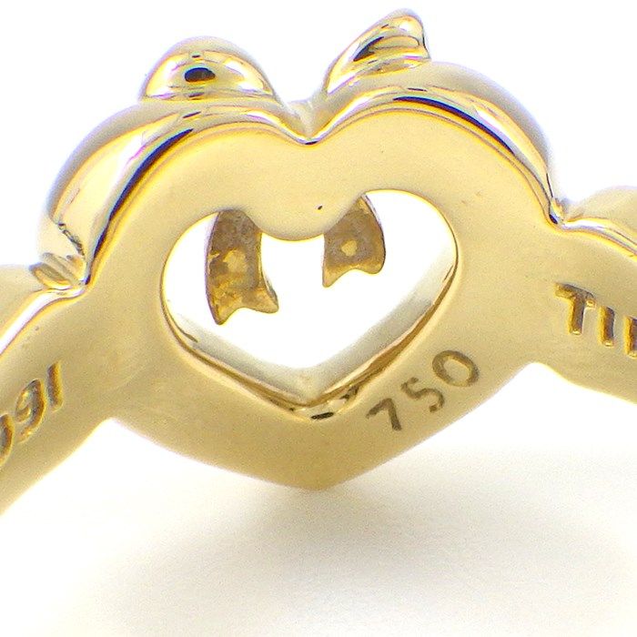 ティファニー TIFFANY&Co. ハートウィズボウ リング・指輪 10号