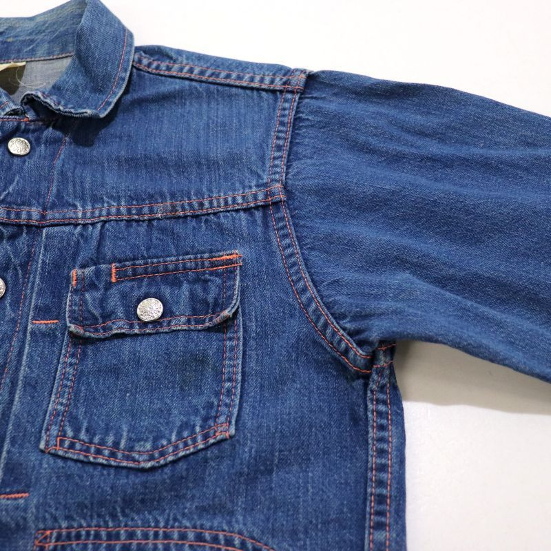 60s vintage J.C.Penney 無地 RANCHCRAFT 2ndタイプ デニム