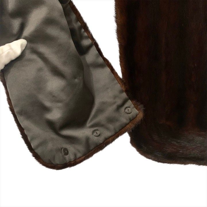 美品 YAMAOKA 山岡 ヤマオカ ミンク ファー リアルファー 高級