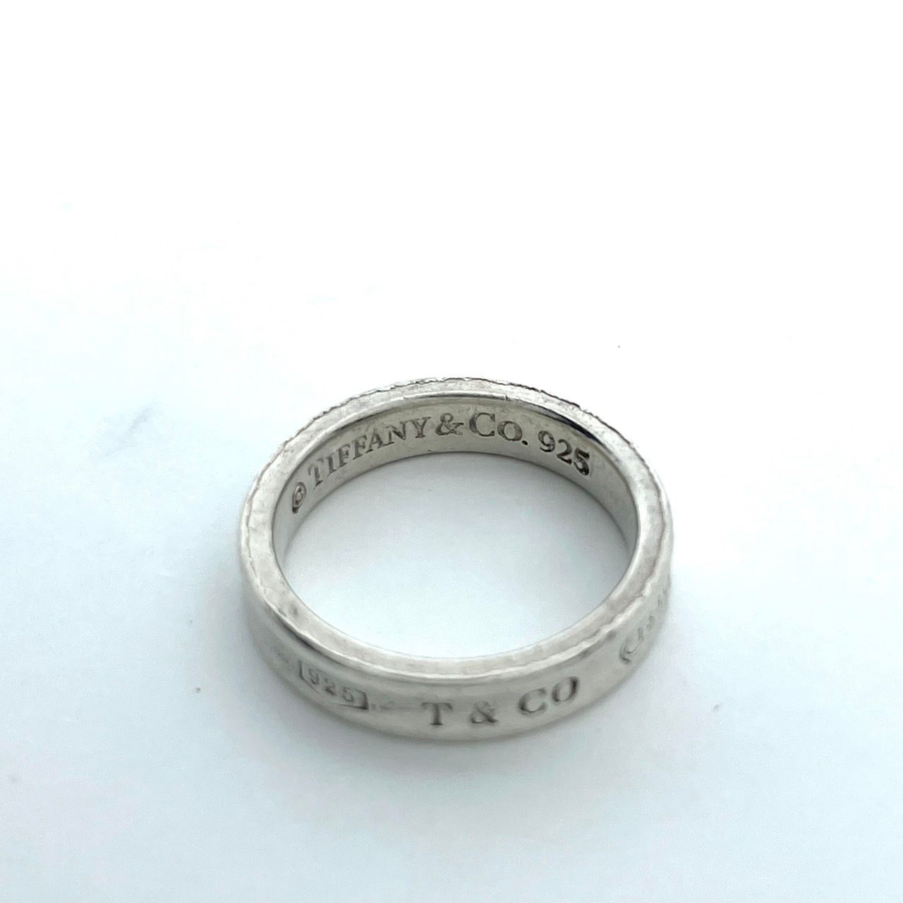 TIFFANY & Co. ティファニー 1837 ナローリング 9.5号 シルバー