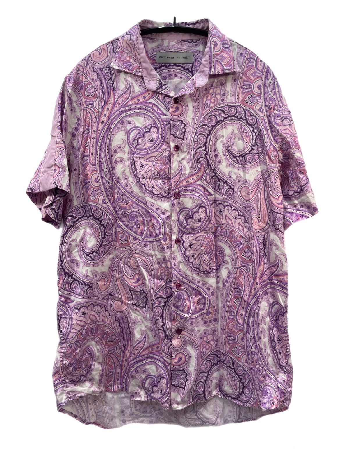 ETRO 長袖シャツ 　新品未使用♡ エトロ ETRO ペイズリーパターンシャツ 131-114399-4085 半袖