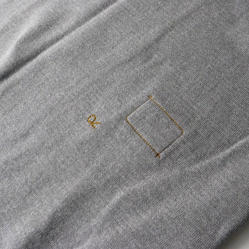  定価4.4万 2025 AW フォーティーファイブアール 45 R スムースのチュニック 00｜グレー プルオーバー チュニック トップス