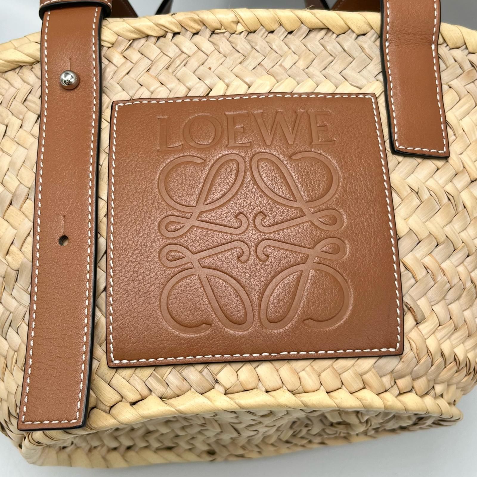 ロエベ LOEWE ハンドバッグ バスケットバッグ スモール かご