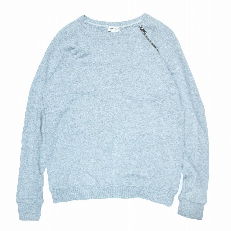 SAINT LAURENT グレー スウェット S