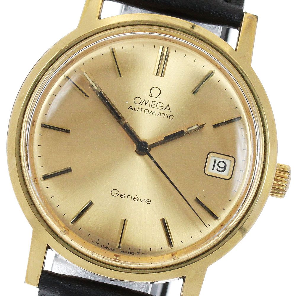オメガ OMEGA 166.0163 ジュネーブ Cal.1012 デイト 自動巻き メンズ_889735