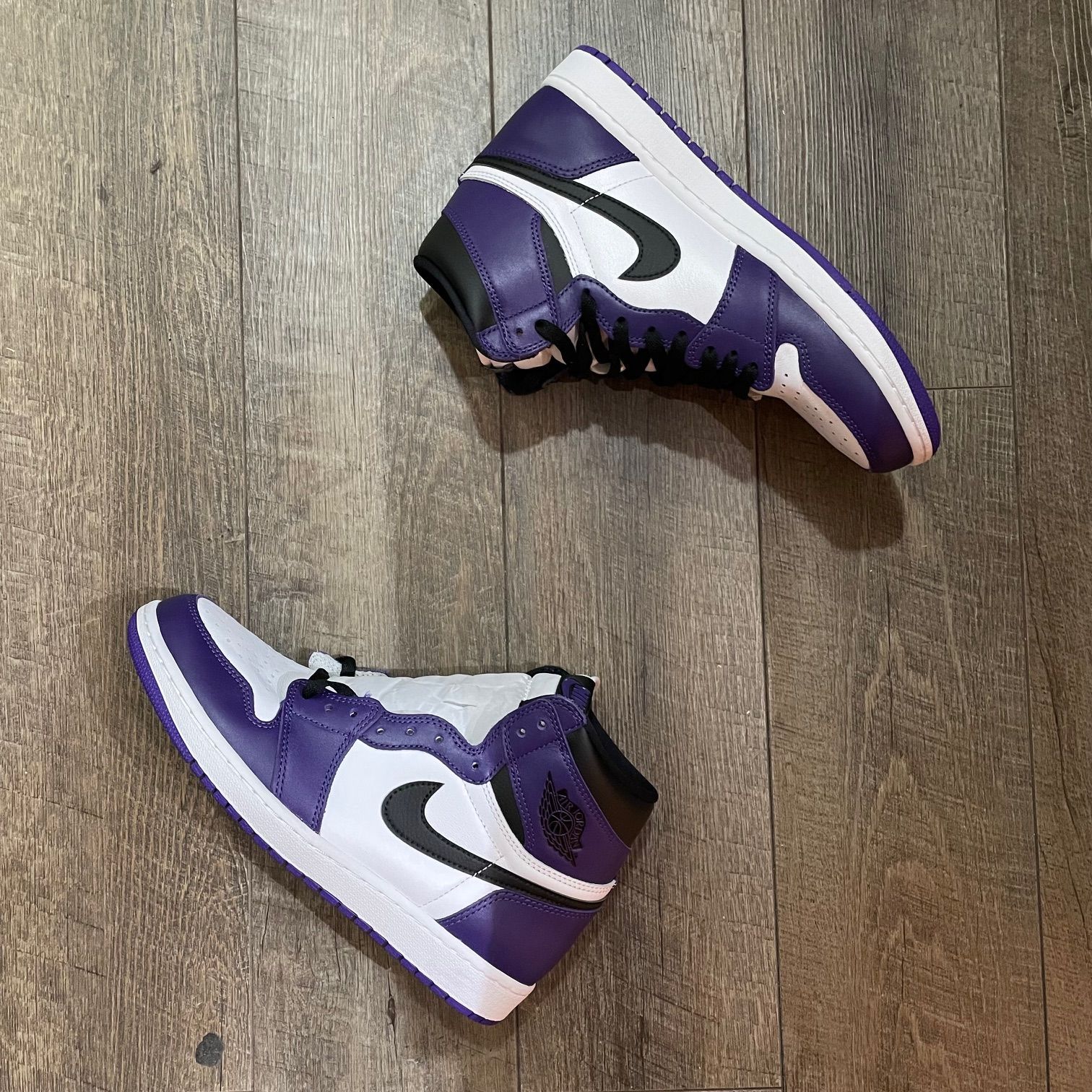 国内正規 新品 NIKE AIR JORDAN 1 RETRO HIGH OG COURT PURPLE 555088 ...