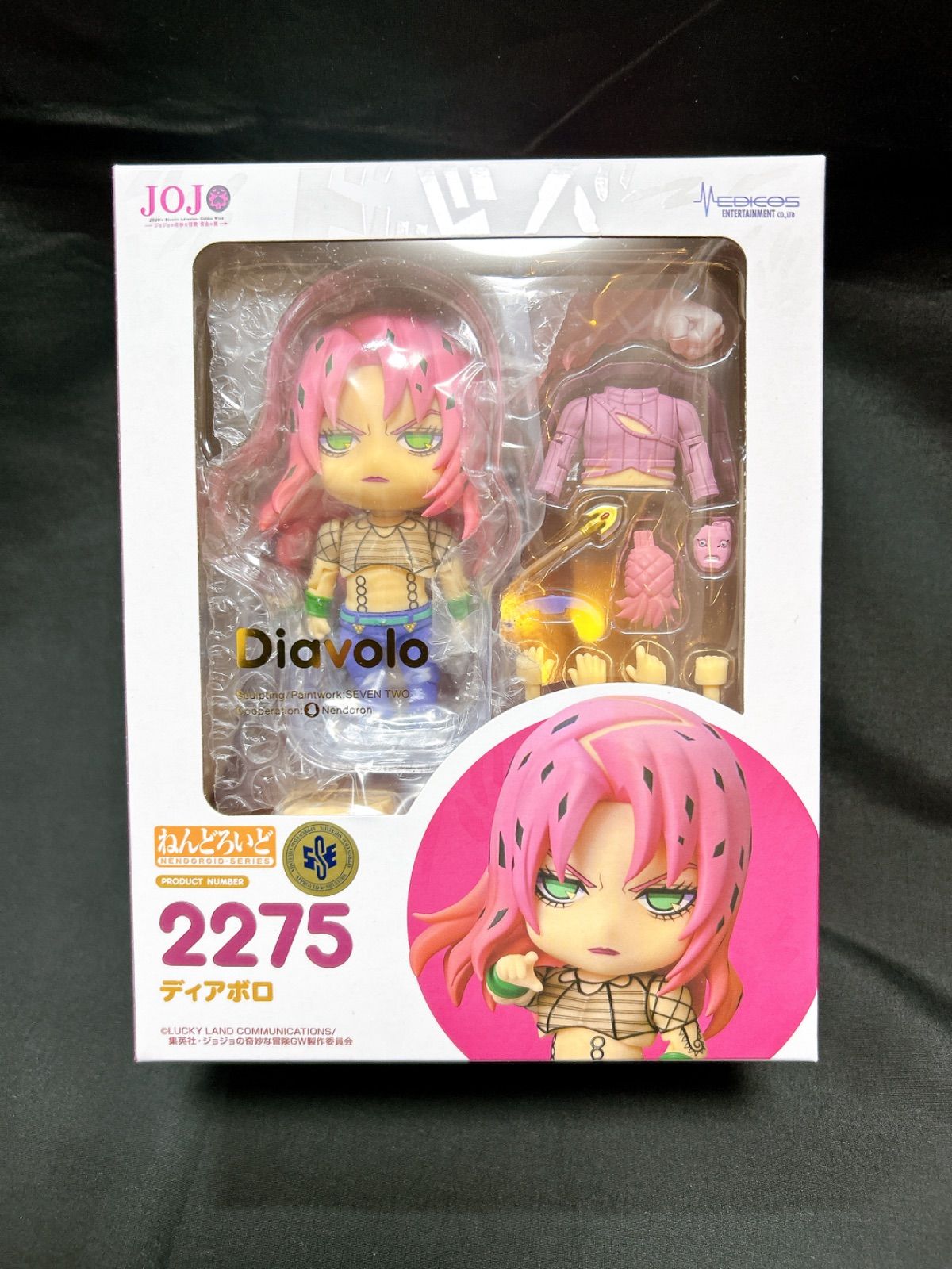 新品未開封 ねんどろいど ディアボロ ジョジョの奇妙な冒険 フィギュア ねんどろいど ディアボロ