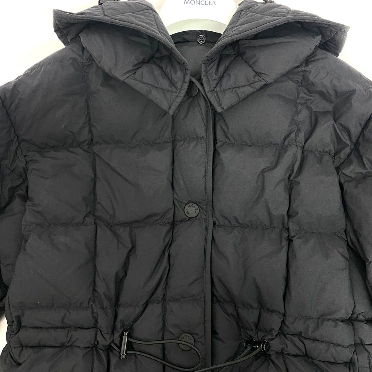 Y【MONCLER】ESTELAT ショートダウン ジャケット サイズ0 ブラック/黒 モンクレール (49490A1) - メルカリ