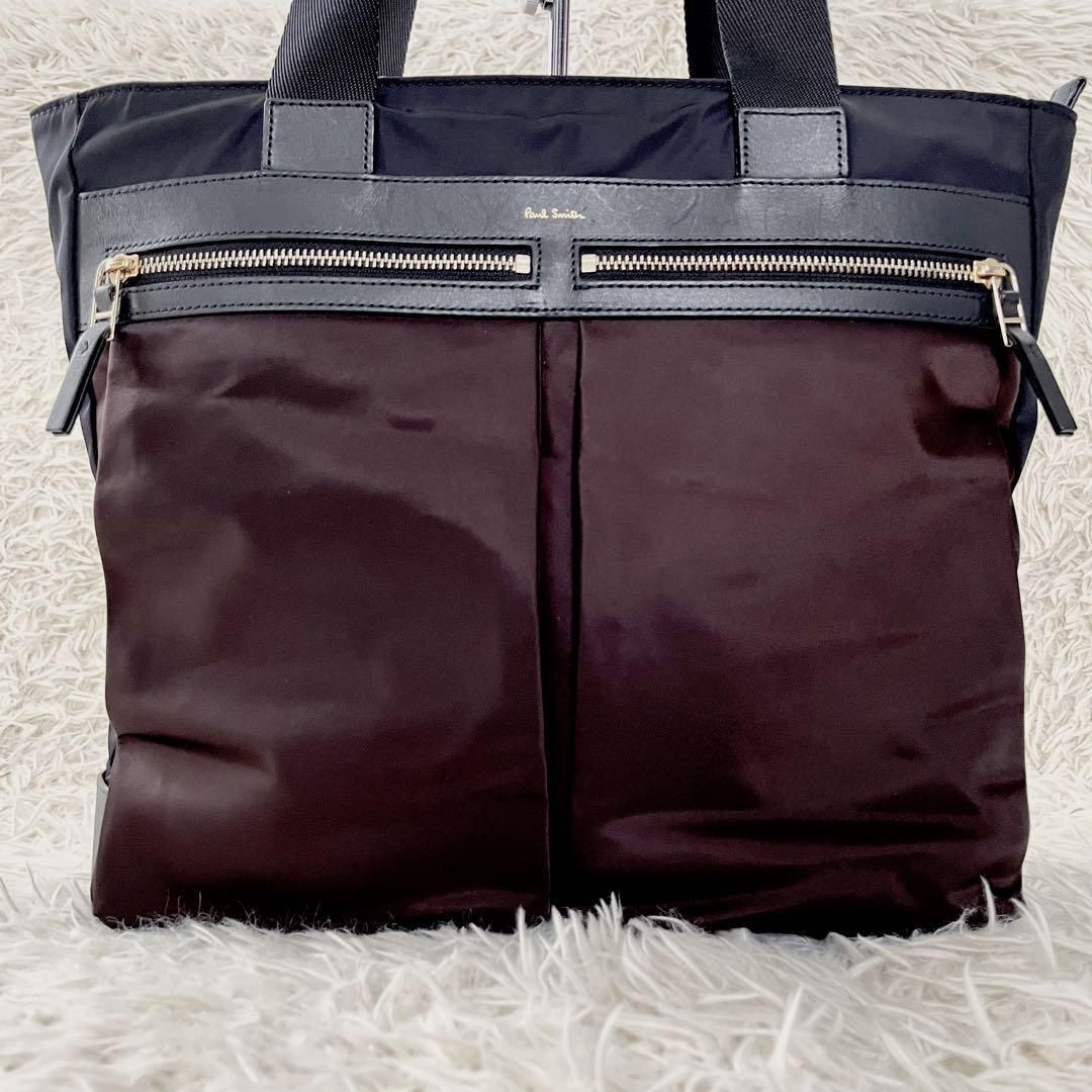 Paul Smith ポールスミス ユーティリティーポケット トートバッグ 