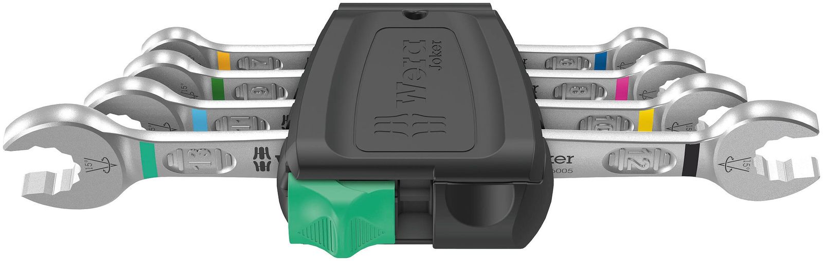 WERA ヴェラ 4本組両口スパナセットJOKER 020314
