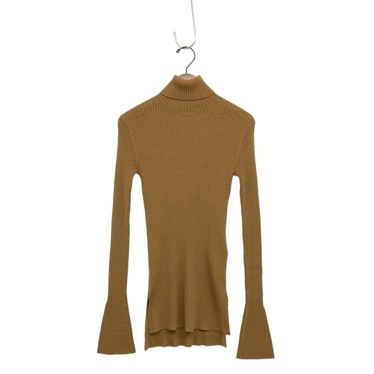 nagonstans ENFOLD ナゴンスタンス リブハイネックニット フレア