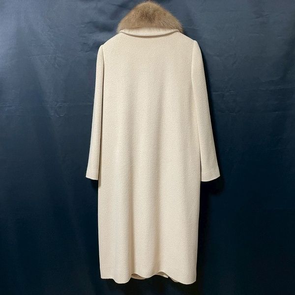 wnc ストア ユキトリイ YUKITORII コート 9 ベージュ系 アンゴラ混