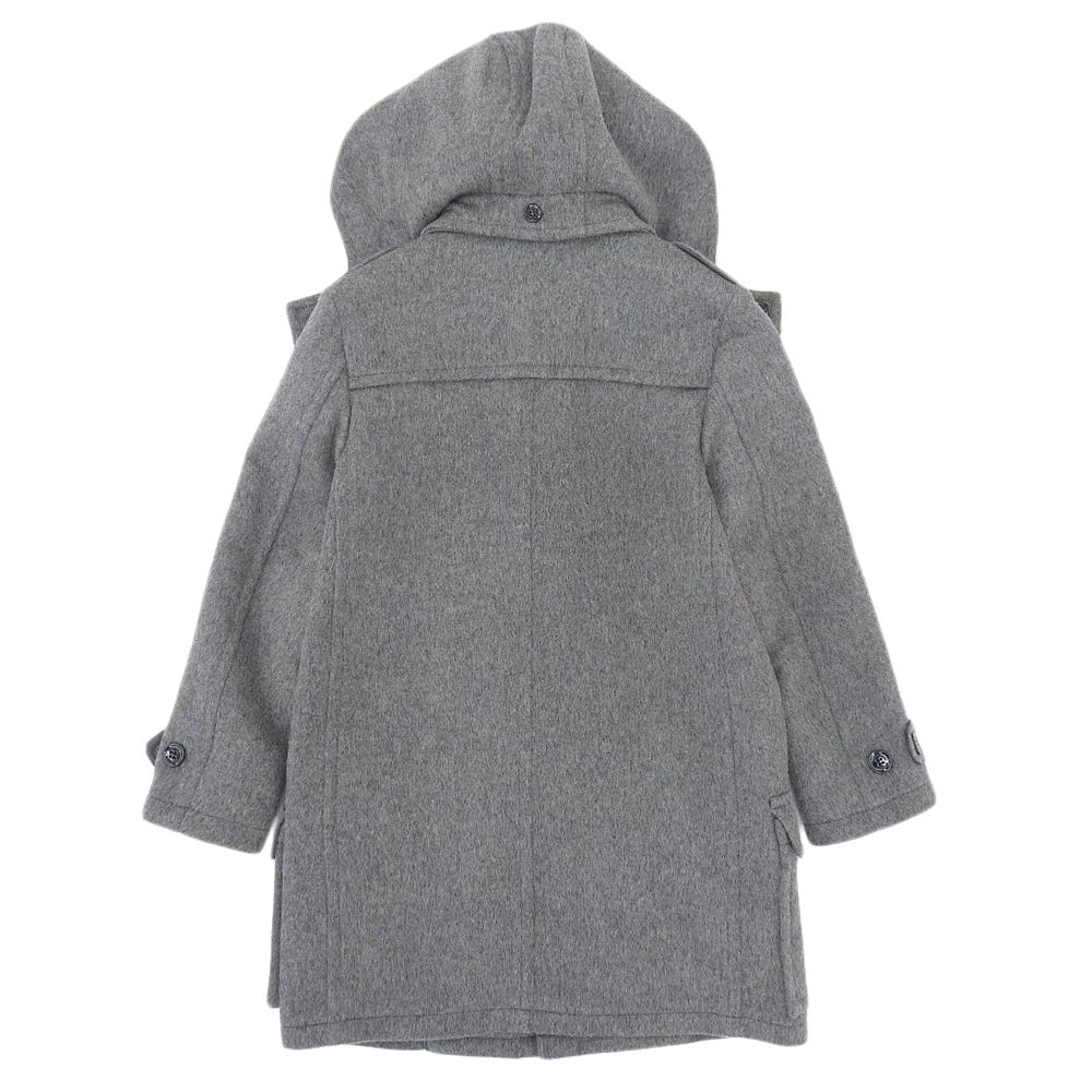 美品！ Burberry グレー コート フード付き