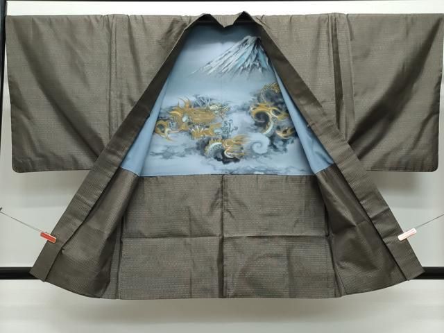 平和屋着物○男性 本場大島紬 アンサンブル 吉祥文 正絹 逸品 CAAT7102vf