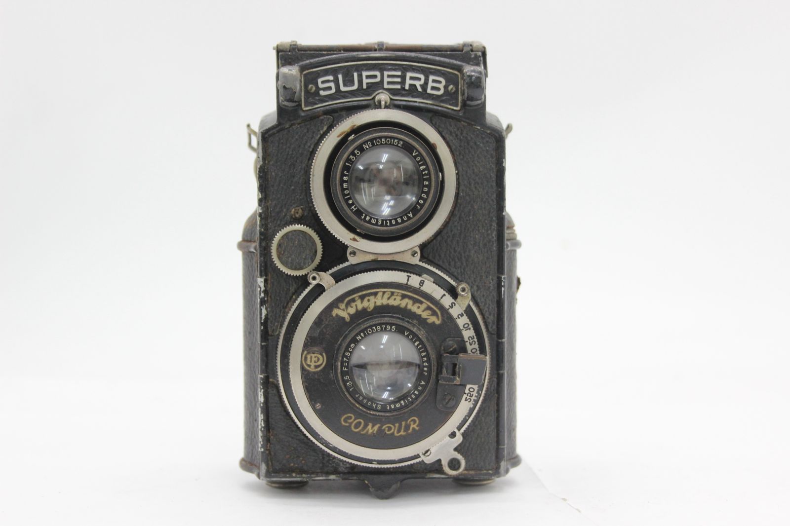 訳あり品】 フォクトレンダー Voigtlander Superb 7.5cm F3.5 二眼