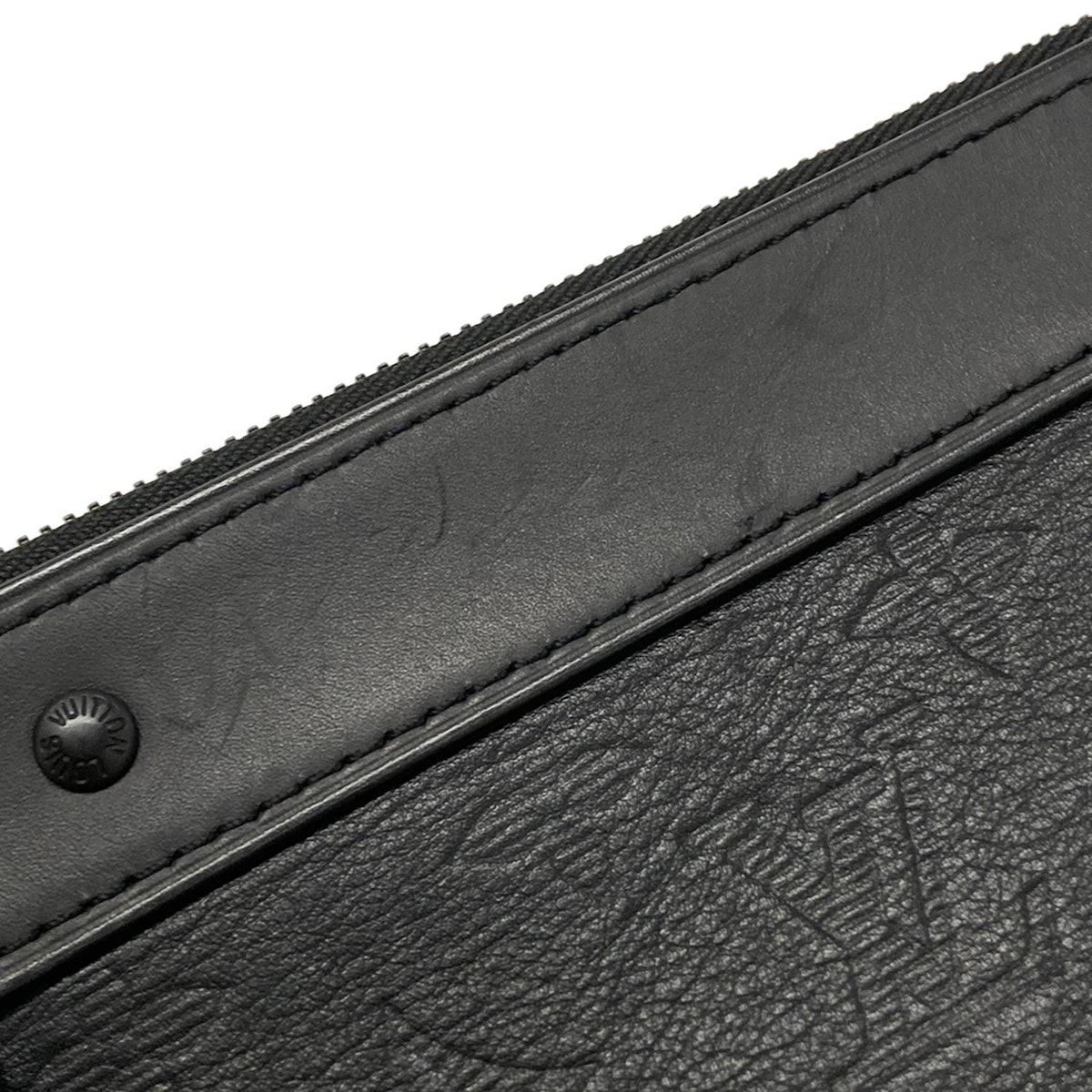 LOUIS VUITTON ルイヴィトン クラッチバッグ モノグラム シャドウ ポシェットディスカバリー M62903 モノグラム シャドウ レザー NICORILABO_COM