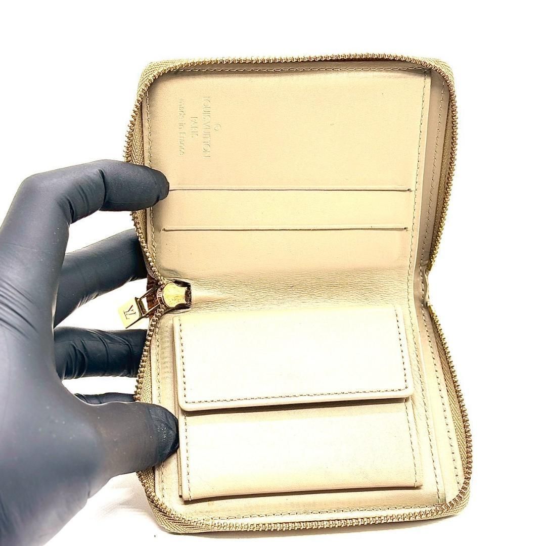 気分華やぐ光沢感】 LOUIS VUITTON ルイヴィトン ラウンド財布