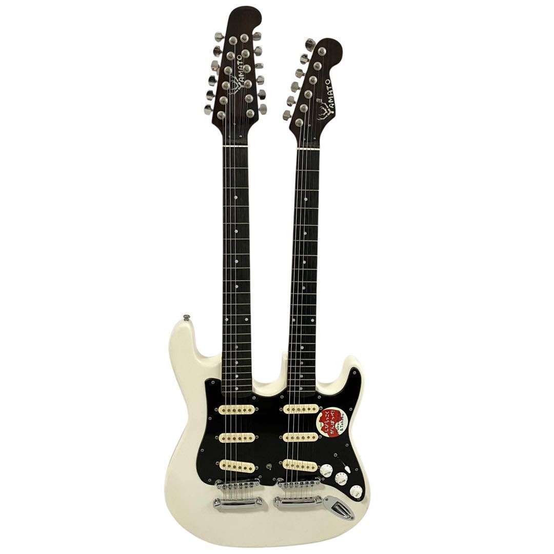 レア】YAMATO ダブルネック エレキギター 6弦×12弦 ストラト型 ヤマト