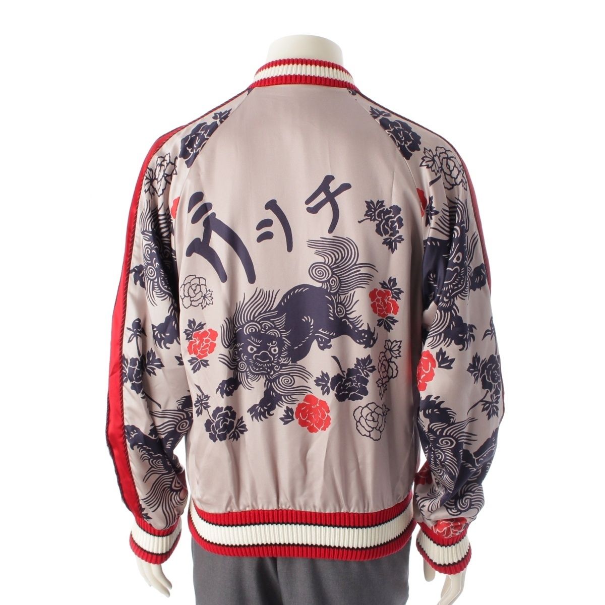 専用 GUCCI グッチ カタカナ ジャケット ブルゾン スカジャン 専用 GUCCI グッチ カタカナ ジャケット ブルゾン スカジャン