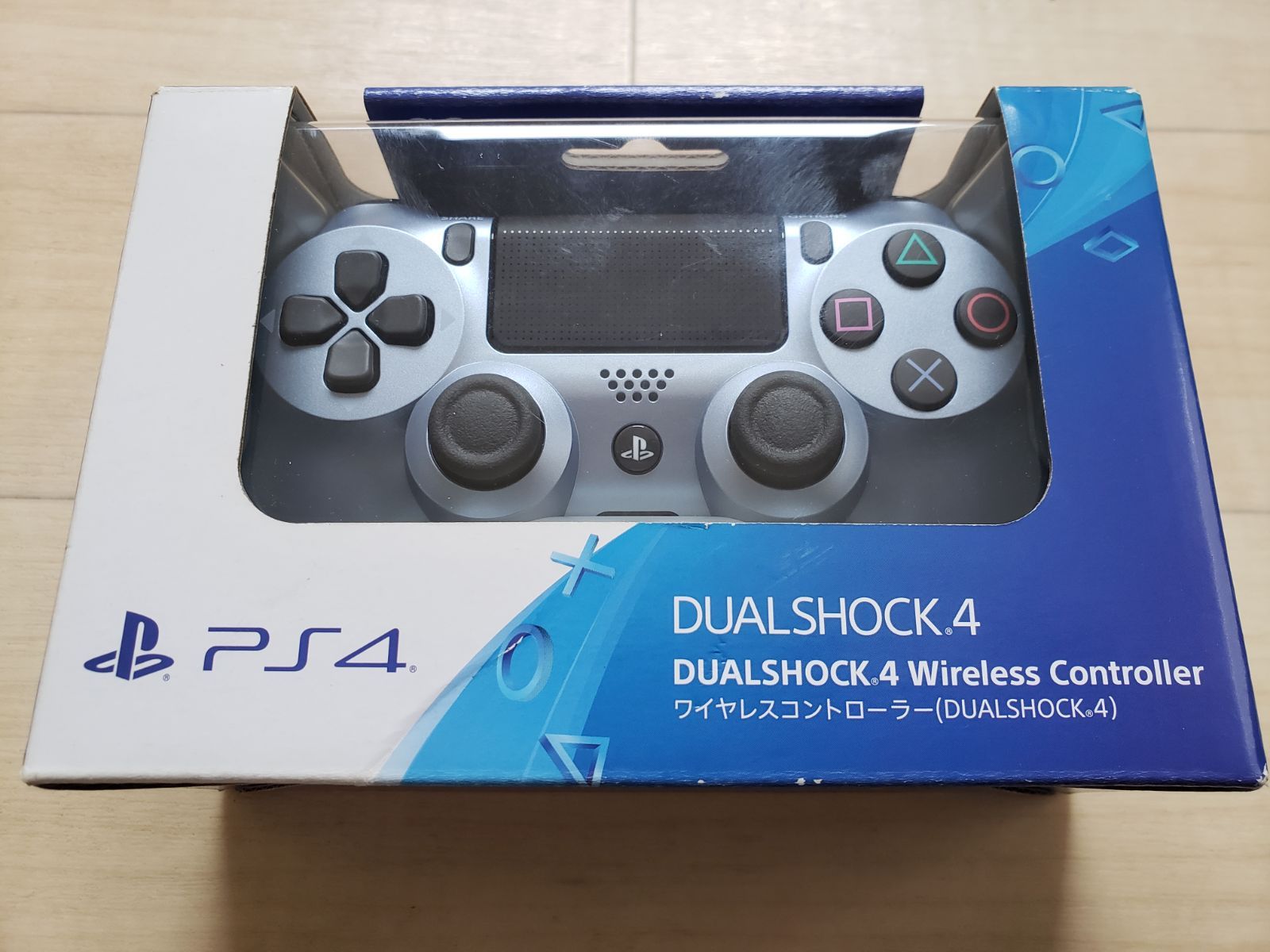 新品 PS4 ワイヤレスコントローラー DUALSHOCK4 チタンブルー www