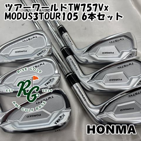【中古】アイアンセット ホンマ ツアーワールドTW757VxMODUS3TOUR105 6本セットS30[3479]