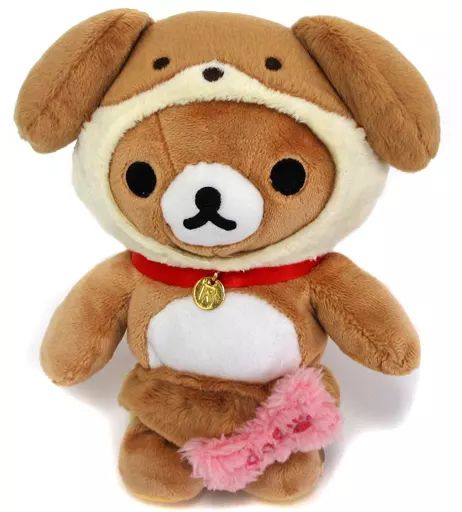 中古】ぬいぐるみ リラックマ(戌/2018) お正月ぬいぐるみ 「リラックマ