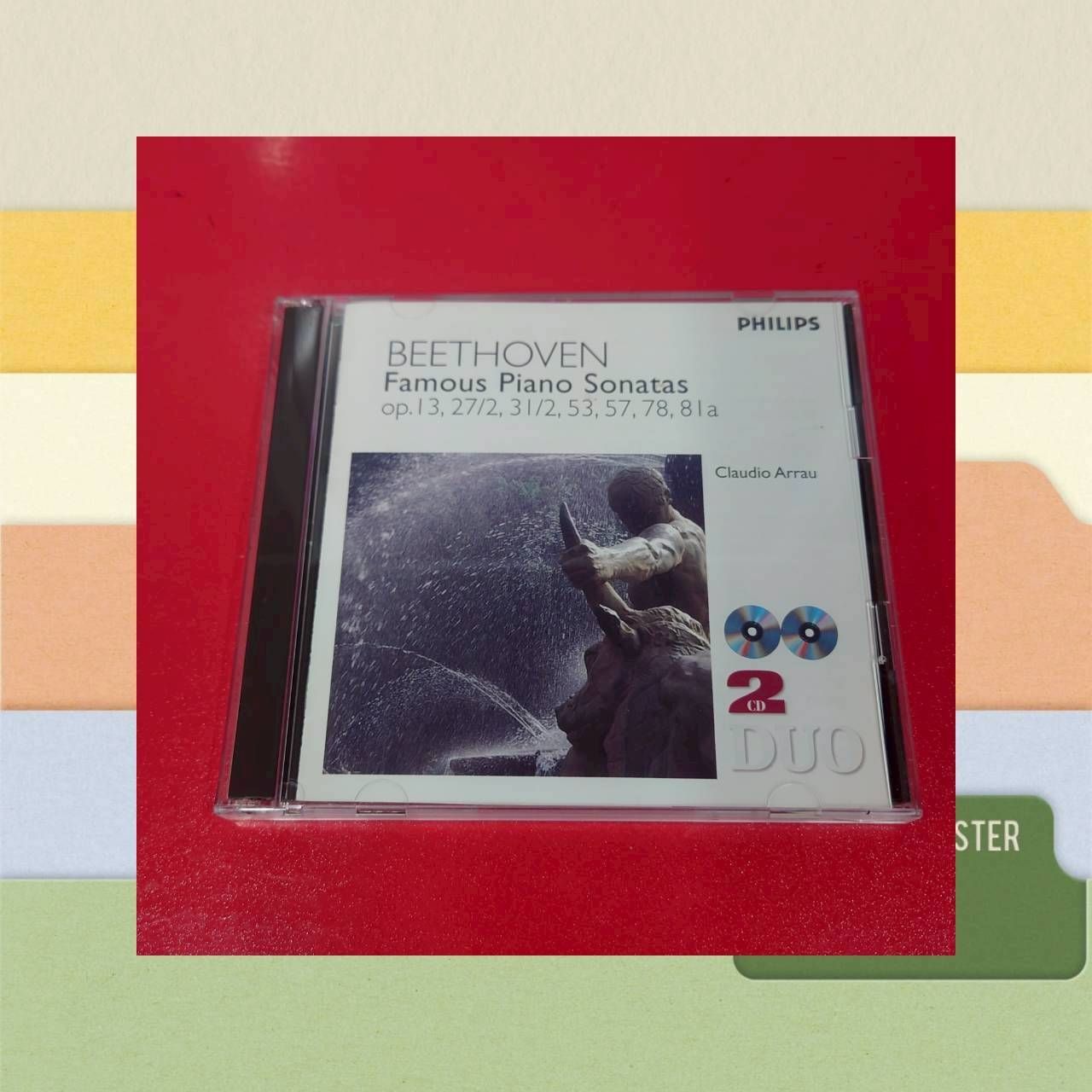 【売約済】アラウ／ベートーヴェン:７大ピアノ・ソナタ集　2CD 〇アラウ(クラウディオ) / ベートーヴェン：7大ピアノ・ソナタ集