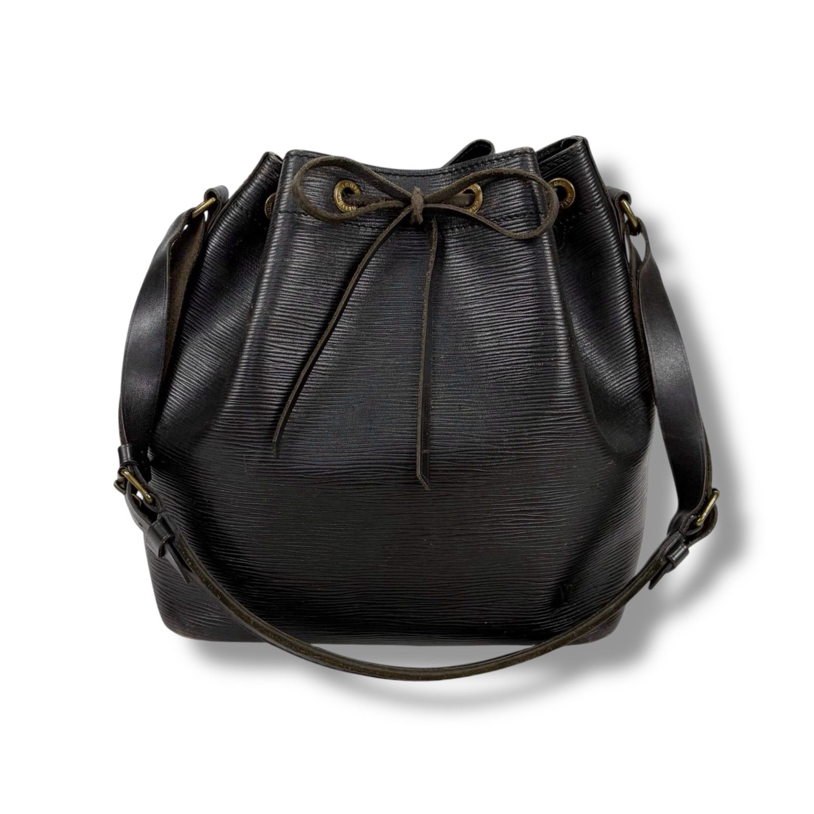 ルイヴィトン LOUIS VUITTON ショルダーバッグ 巾着型 プチノエ 