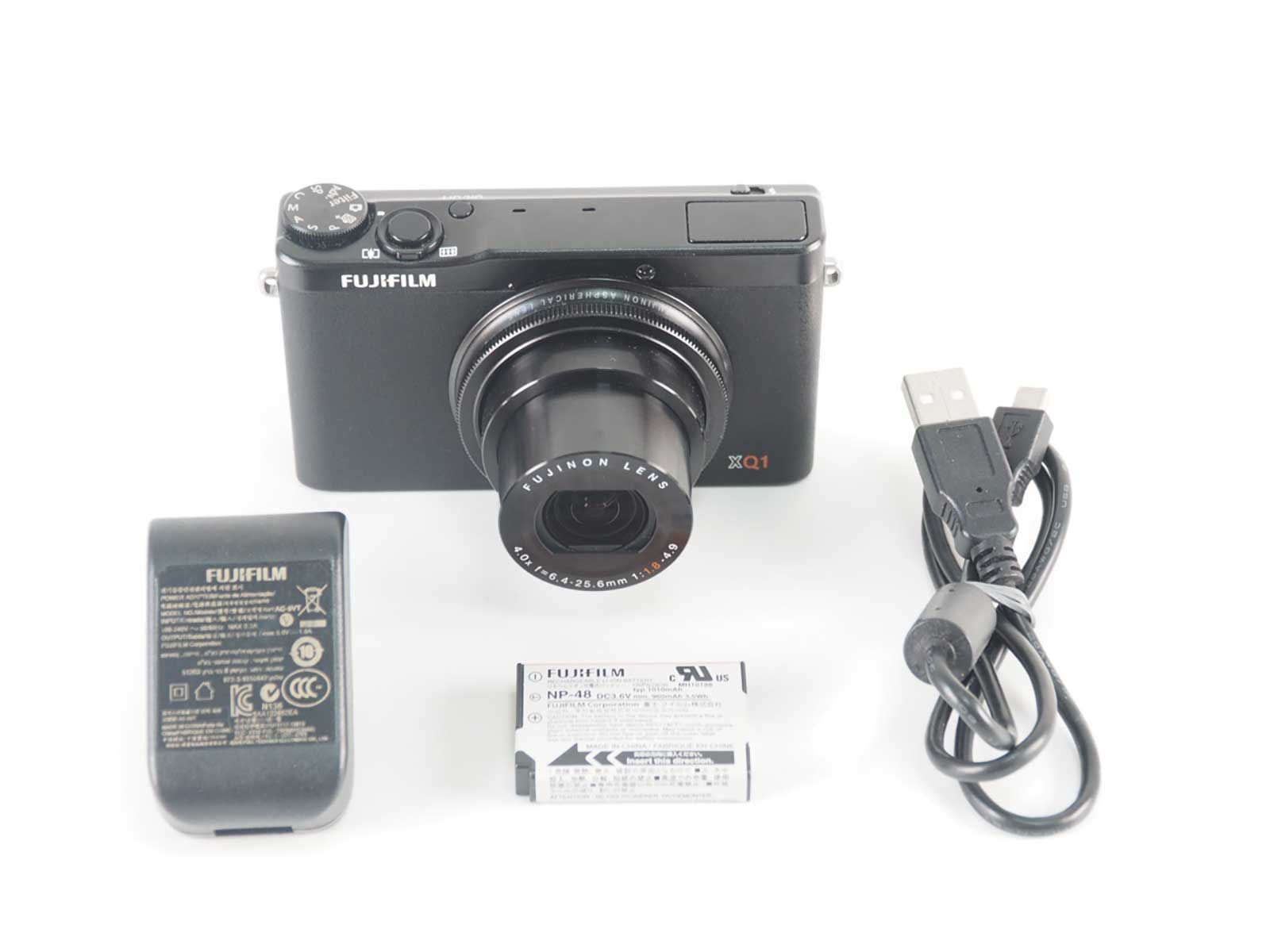 【美品】フジフィルム FUJIFILM XQ1ブラック コンデジ 中古】FUJIFILM 富士フイルム XQ1 ブラック コンパクトデジタル