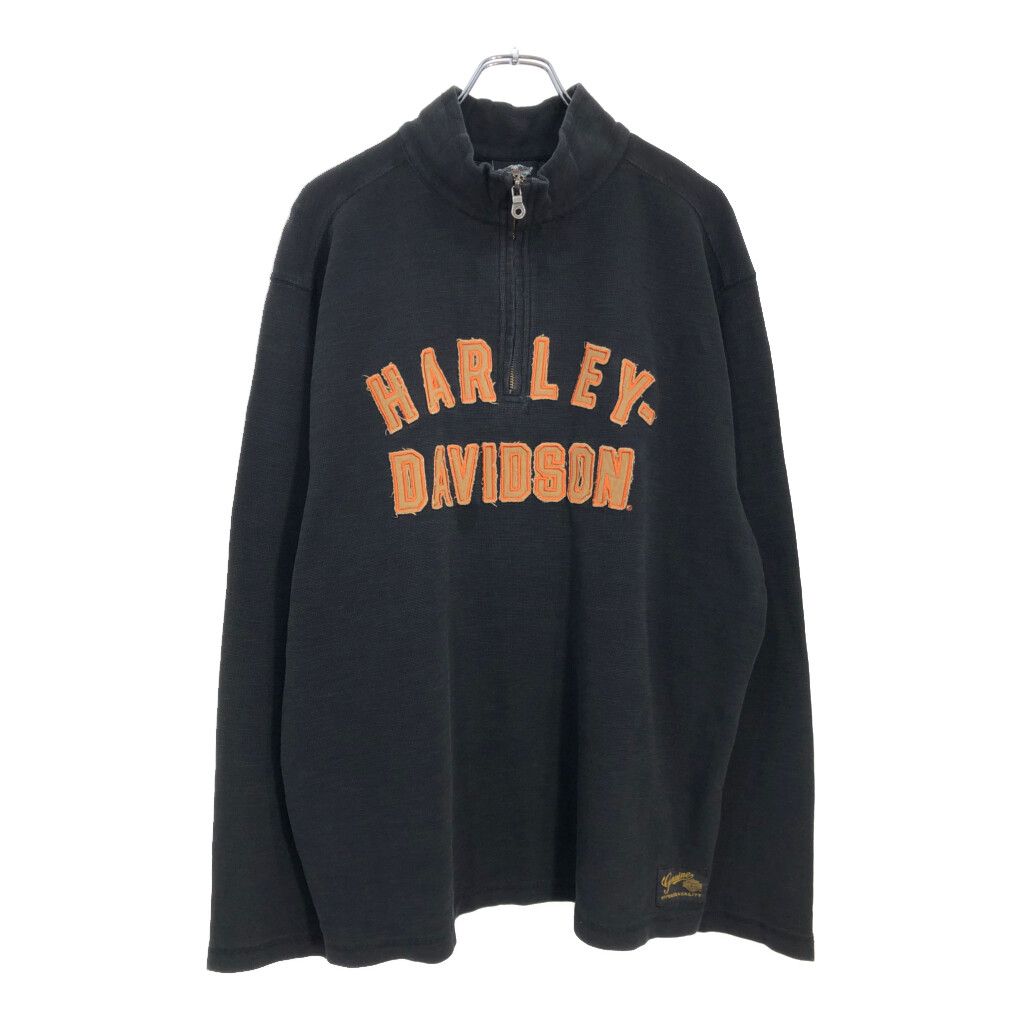 HARLEY DAVIDSON ハーレーダビッドソン ハーフジップ スウェット