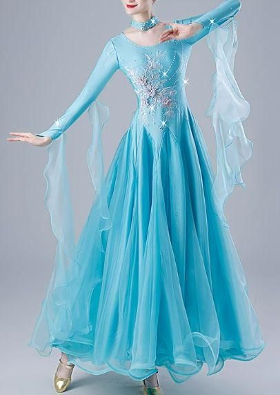 社交ダンスドレス オーダーメイド ドレス ダンスパーティー デモ LLC-HASEGAWATOSO_COM