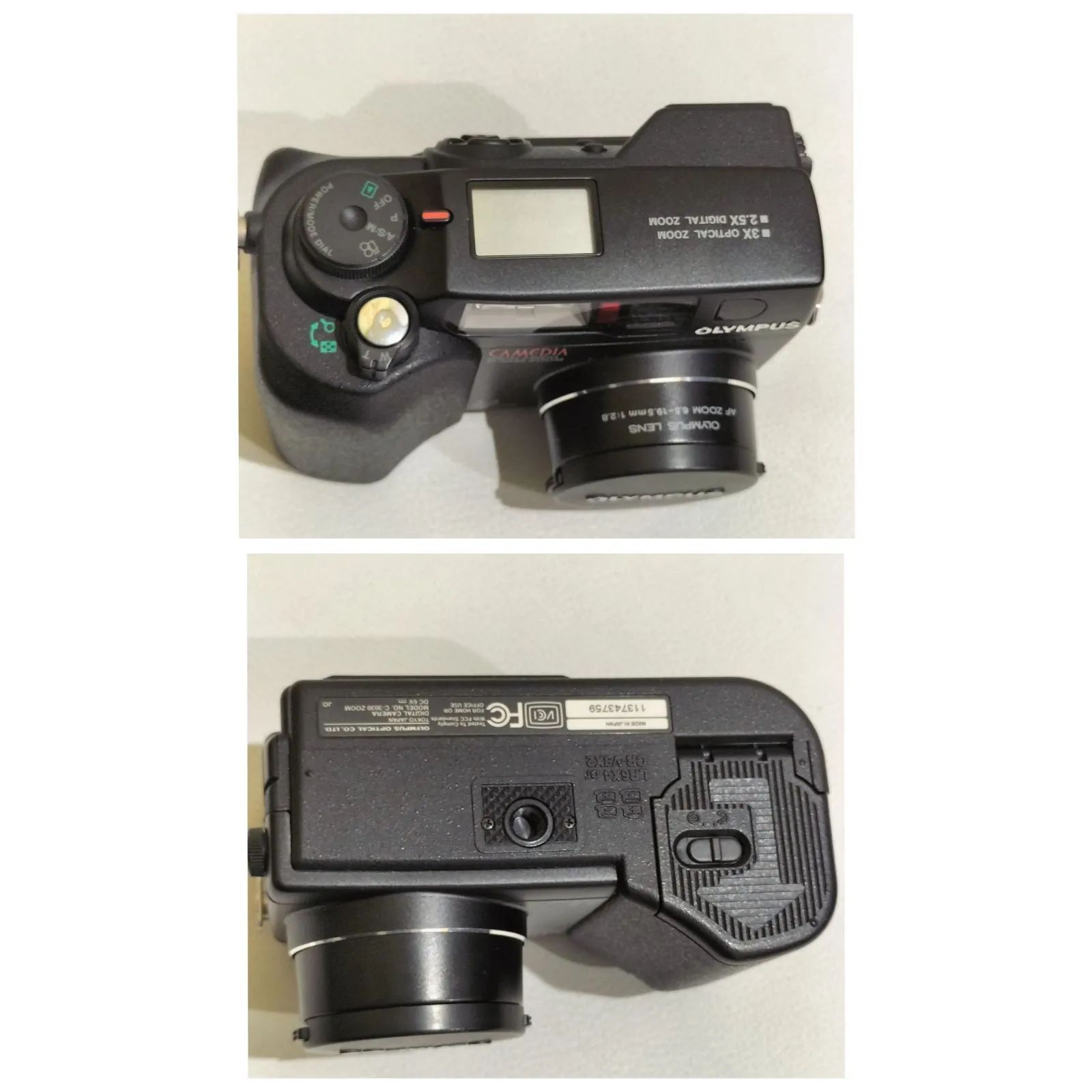 外観美品 訳あり】オリンパス OLYMPUS CAMEDIA C C-3030ZOOM 純正専用 