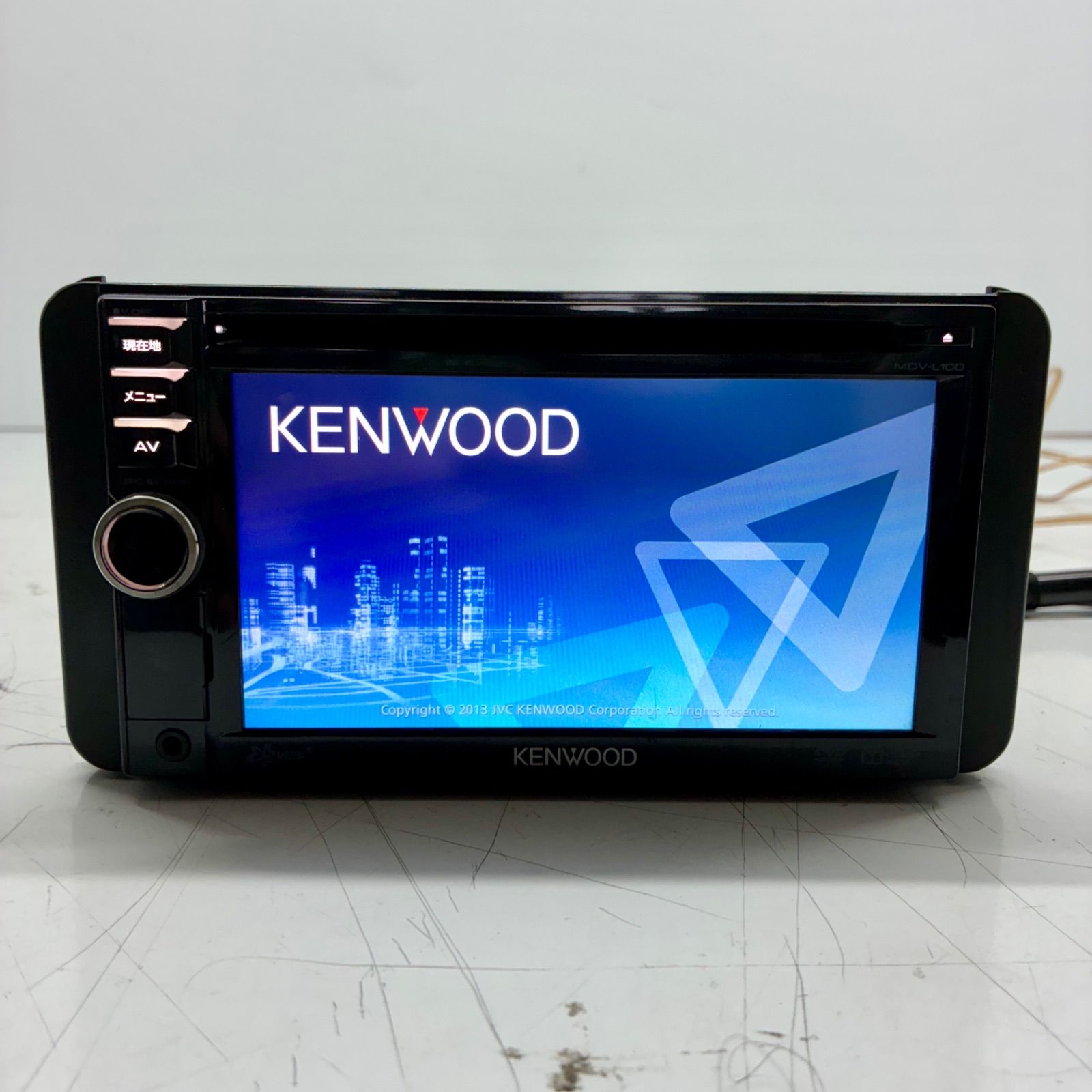 KENWOOD ケンウッド 2DIN メモリーナビ MDV-L100 カーオーディオ