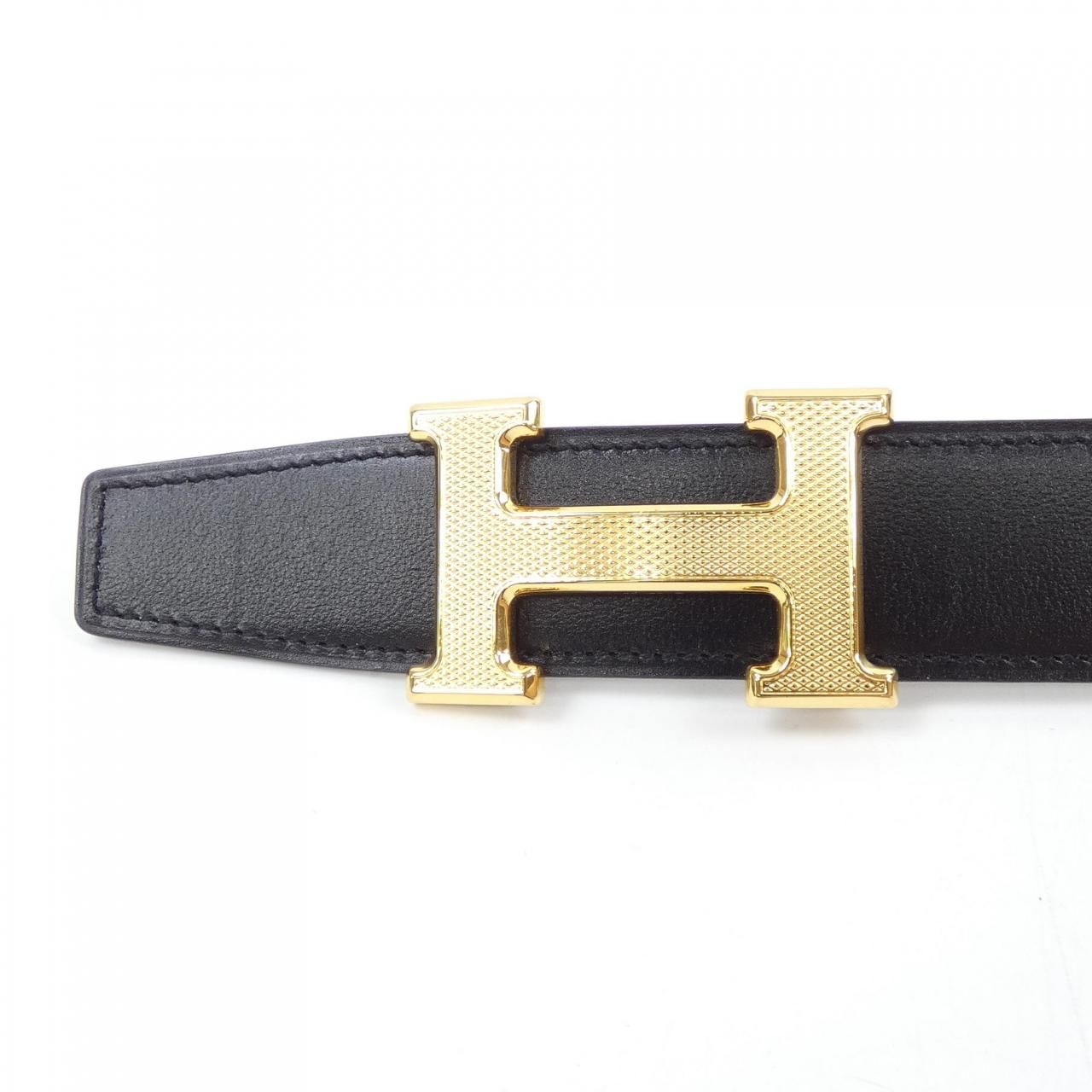 エルメス HERMES H ギヨシェ 32mm リバーシブル BELT