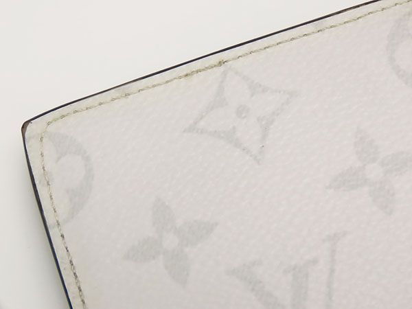 美品 ルイヴィトン ブラザ モノグラムタイガラマ 長財布 M30298 ホワイト LOUIS VUITTON ルイヴィトン ポルトフォイユ・ブラザ 長財布