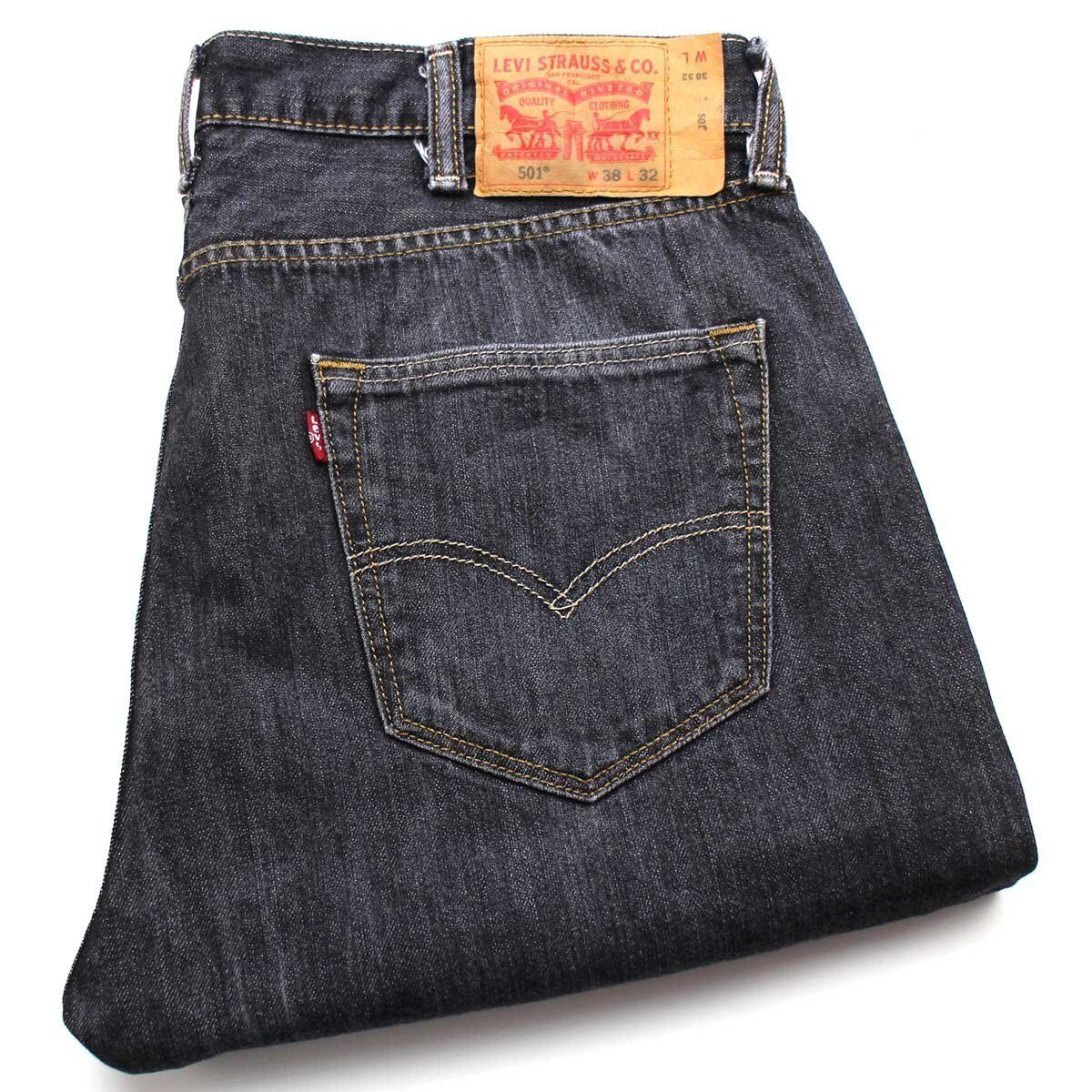 Levi'sリーバイス 501 ペンキ飛び カットオフ 先染め ブラック
