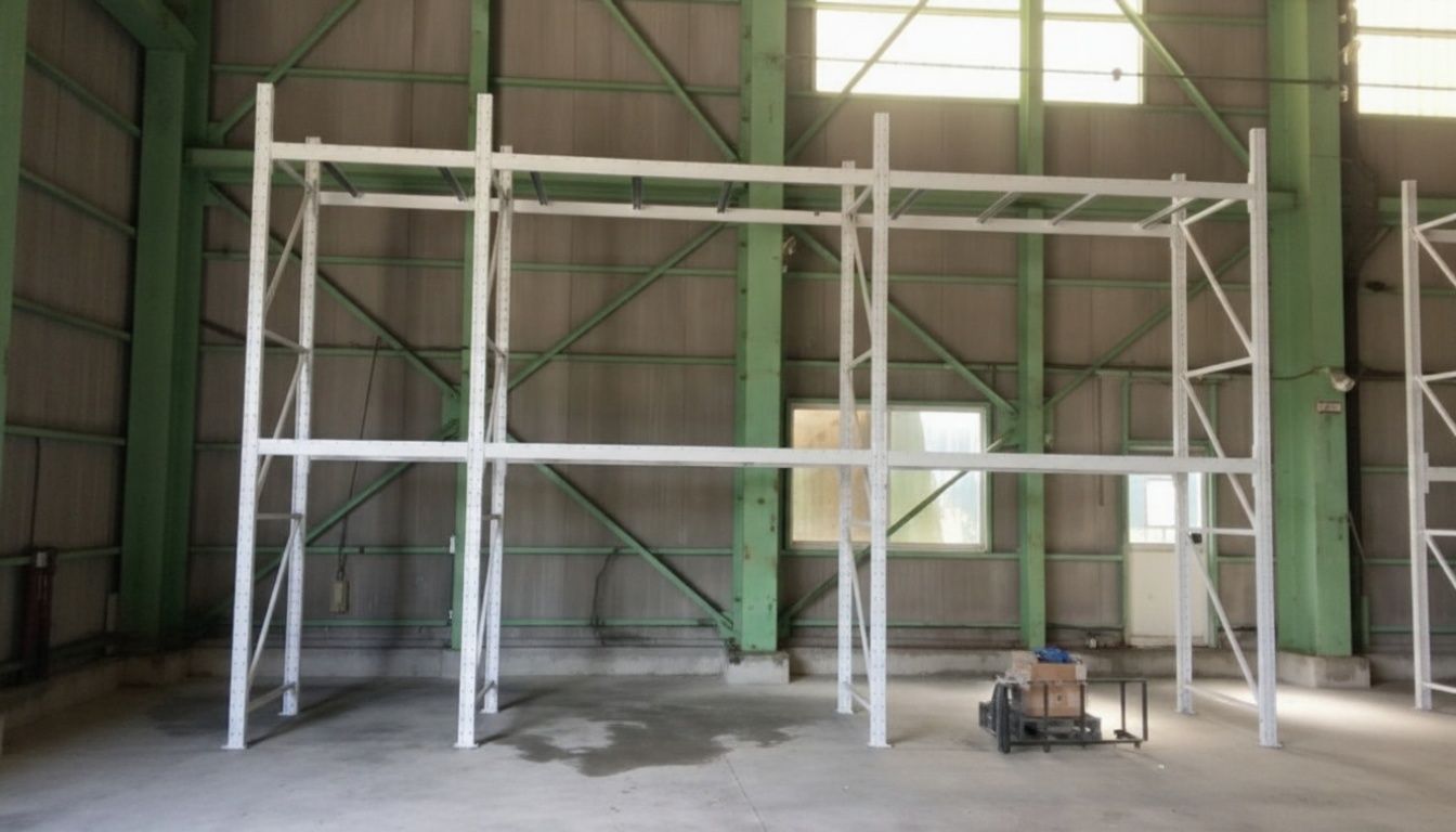 パレットラック 組立 コンテナ倉庫 棚 棚倉庫 ユニットハウス 物置 コンテナ テント倉庫 倉庫荷物ラック j3