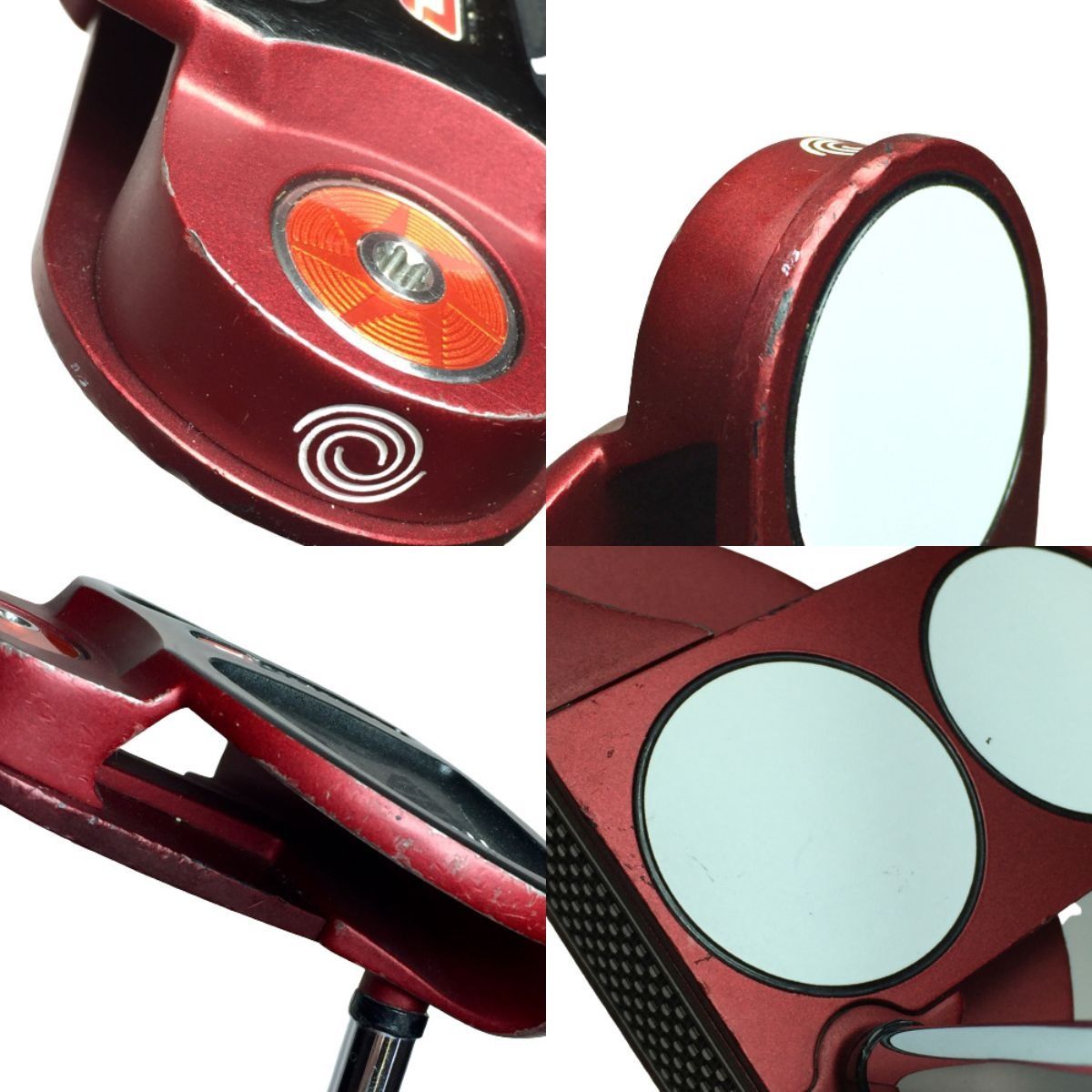 ◎◎ODYSSEY オデッセイ O-WORKS RED 2-BALL パター 32インチ シャフト凹み傷有 ◎◎ODYSSEY オデッセイ O-WORKS RED 2-BALL パター 32インチ