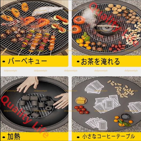 人気推薦 火鉢 室内 木炭バーベキューグリル バーベキューグリルバーベキュー火鉢加熱木炭火鉢家庭用ストーブ加熱屋外バーベキュー家庭用無煙カーボンストーブ冬屋内木炭ストーブ屋外バーベキューキャンプ屋内クッキングバーポータブ