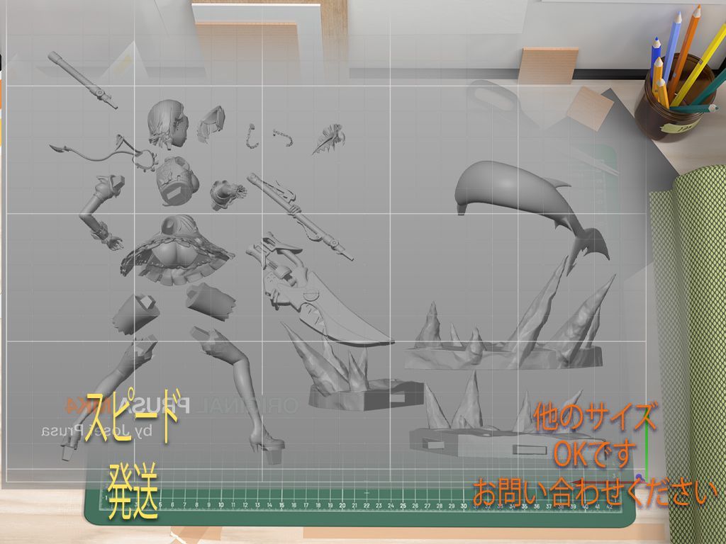 ガレージキット 1/6 E Shark Lady ZZZ 未塗装未組立 ガレージキット 1/6 E Shark Lady ZZZ 未塗装未組立 在庫は1つ