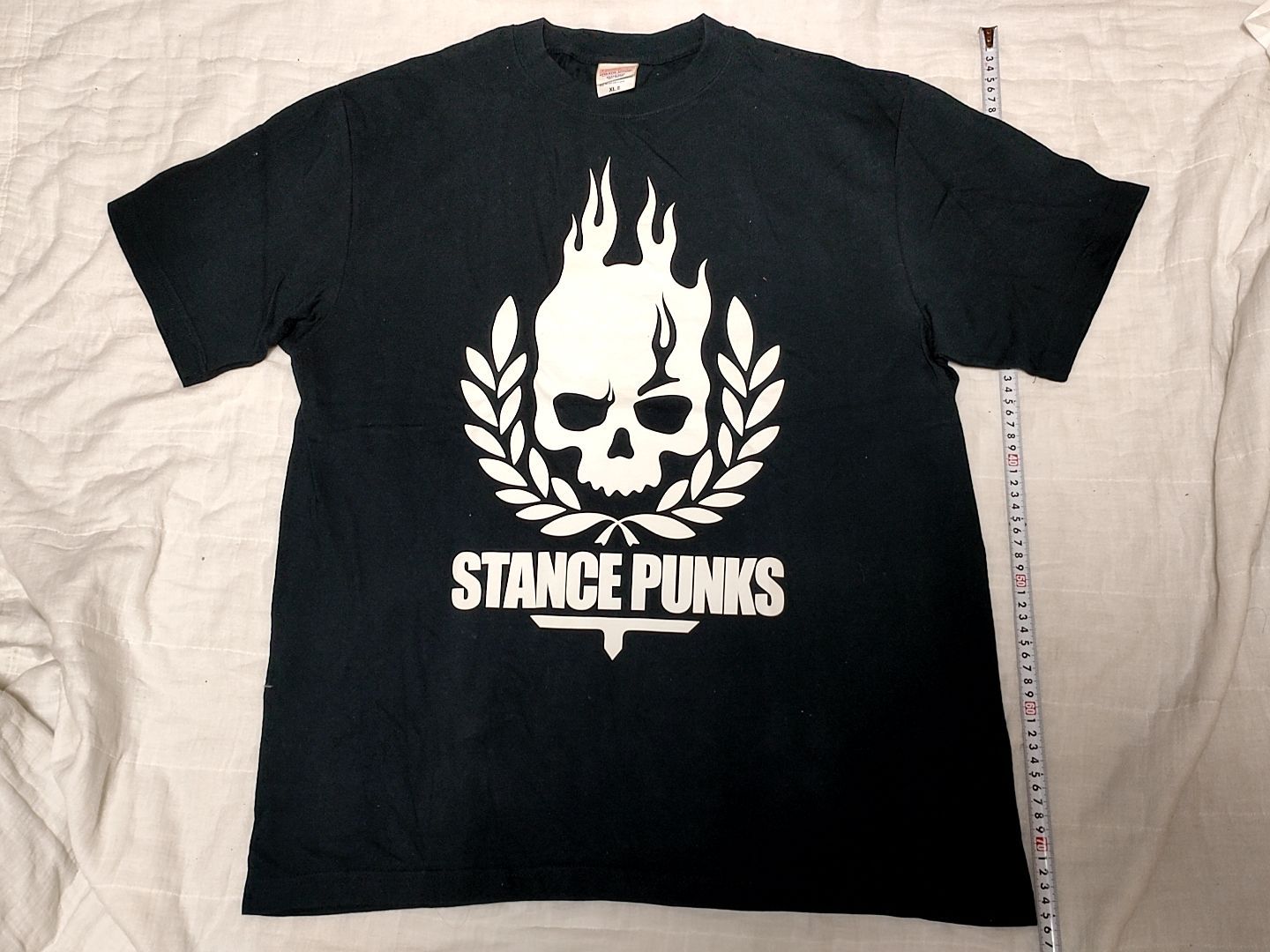 卸し売り購入 スタンスパンクスSTANCE PUNKS☆Tシャツ☆XLサイズ☆ネイビー ミュージシャン