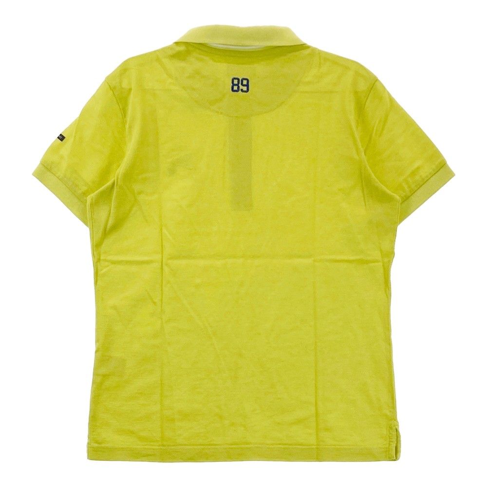 サイズ：4 PEARLY GATES パーリーゲイツ 半袖ポロシャツ イエロー系